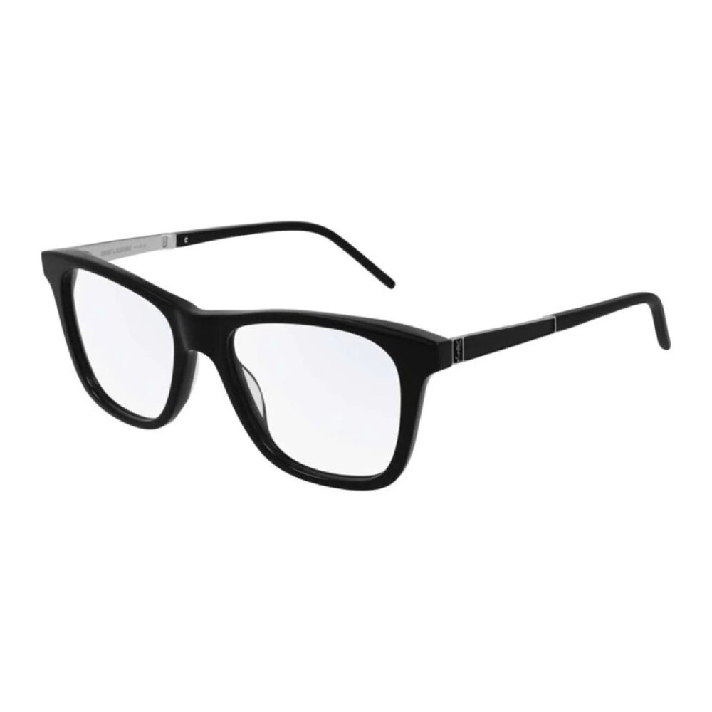 NWT SAINT LAURENT EYEGLASSES BLACK UNISEX SQUARE EYEWEAR